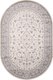 Ковер Merinos Valencia Deluxe F014-OVAL-CREAM-L.BLUE (1.5х2.3) - 