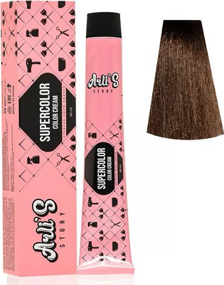 Крем-краска для волос Arli's Story Supercolor Color Cream тон 5.0 (60мл) - 
