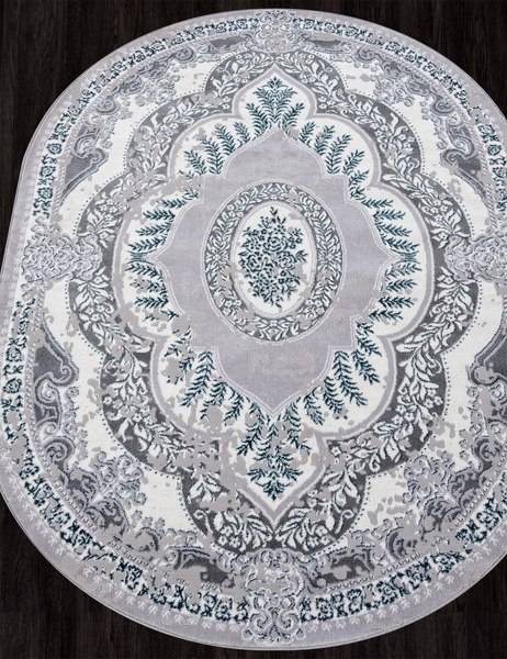 Ковер Merinos Palermo F290-OVAL-GRAY (1.6х2.3)