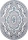 Ковер Merinos Palermo F290-OVAL-GRAY (1.6х2.3) - 