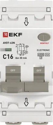 Дифференциальный автомат EKF PROxima D63N26EA16C30