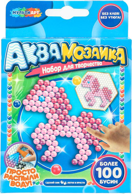 Развивающая игра MultiArt Аквамозаика пони / AB-100PONY  -