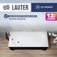 Ванна акриловая Lauter Sophia 150 / 21205150 (с каркасом, черным подголов, черным лиц и торц экраном) - 