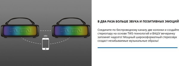 Портативная акустика Sven PS-235