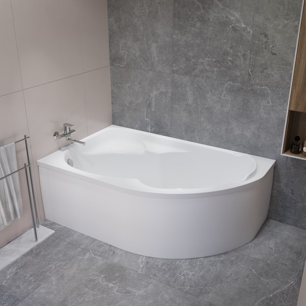 Купить Ванна акриловая Lauter Geneva 170x105 / 2103170L в Бобруйске
