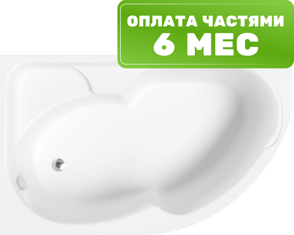 Купить Ванна акриловая Lauter Geneva 170x105 / 2103170L в Бресте