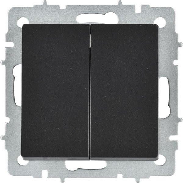 Выключатель IEK Brite BR-V23-0-10-K02 (черный)