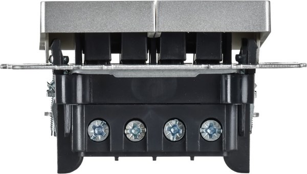 Выключатель IEK Brite BR-V23-0-10-K47 (алюминий)