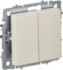 Выключатель IEK Brite BR-V23-0-10-K10 (бежевый) - 