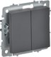 Выключатель IEK Brite BR-V23-0-10-K53 (графит) - 