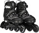 Роликовые коньки CosmoRide Freerider (р-р 35-38, черный/белый) - 