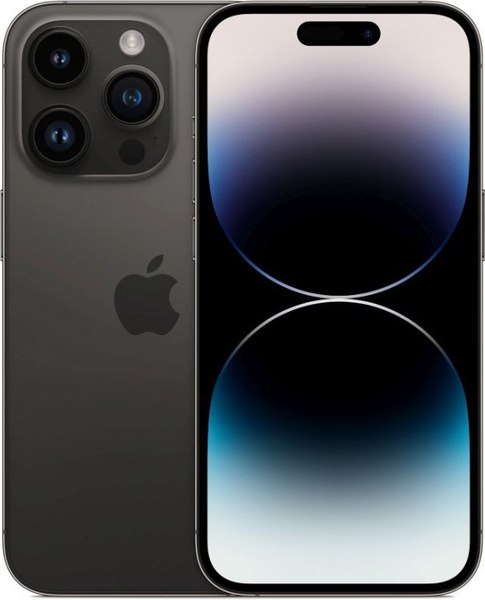 Смартфон восстановленный Apple iPhone 14 Pro Max 128GB Flip Грейд A (космический черный)