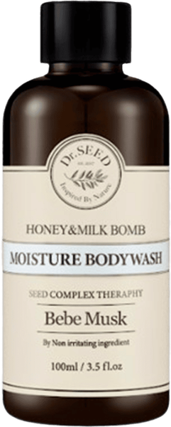 Гель для душа Dr.SEED Honey & Milk Bomb Moisture Bebe Musk (100мл)