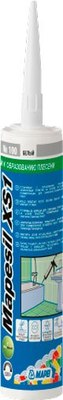 Герметик силиконовый Mapei Mapesil XS1 №120 (300мл, черный) - 