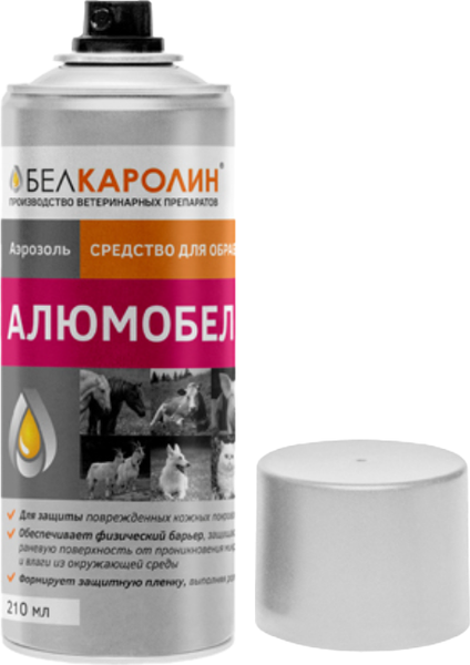 Антисептическое средство для животных Белкаролин Алюмобел SP (210мл)