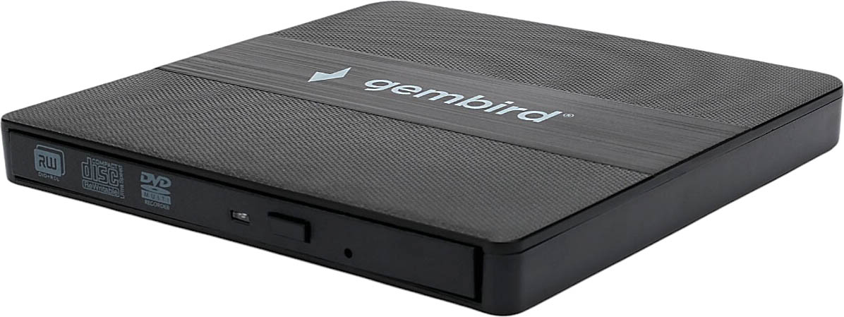 Привод DVD-RW Gembird/Cablexpert DVD-USB-03C (черный)