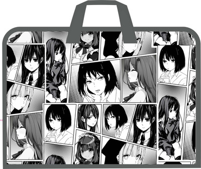 

Папка-портфель, Аниме Черно-белое / 71902