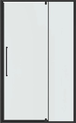 Душевая дверь Niagara Nova NG-35-12AGR 120х195 (графит/прозрачное стекло) - 