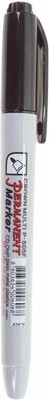 Маркер перманентный CrowN Multi Marker Super Slim 1мм / 08-8001 (черный) -