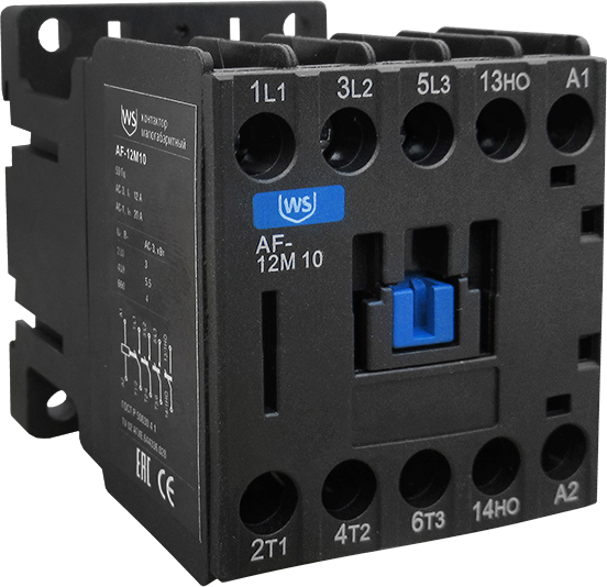 Контактор Wilderness AF-12M 12A 220В/AC 1НО 50Гц (R) / AF12M220ACNO