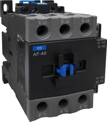 Контактор Wilderness AF-40 40A 220В/AC 1НО+1НЗ 50Гц (R) / AF40220AC - 