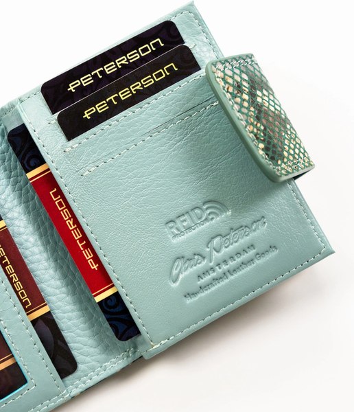 Портмоне Peterson PTN 42329-SFL (синий)