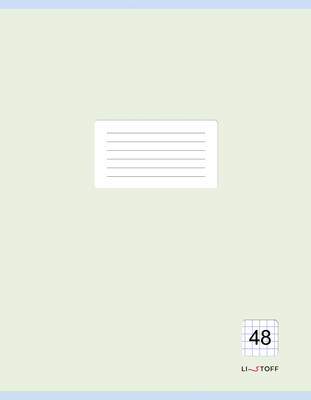 Тетрадь Listoff Классическая / Т4485222 (зеленый) - 