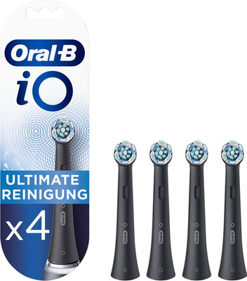 Набор насадок для зубной щетки Oral-B iO RB CB Ultimate Clean Black (4шт) - 