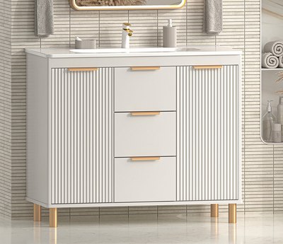 

Тумба с умывальником, Risacca Crema 100 / RIS-06100-0342Я+B-OND100-01