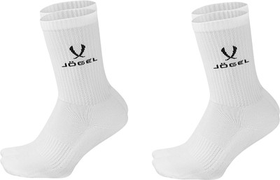 Носки Jogel Essential High Cushioned Socks 2  (р-р 46-48, белый, 2шт) -