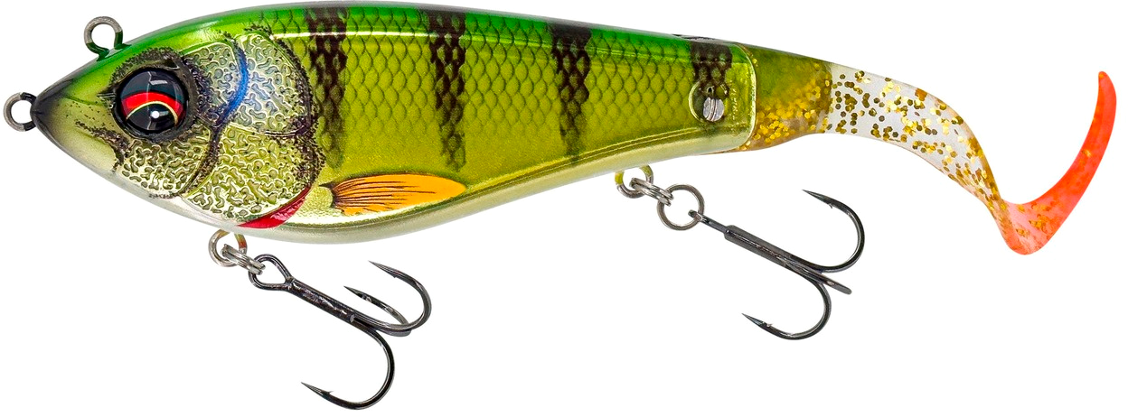 Воблер Savage Gear Deviator Tail 20см 87г SS Chrome Perch / 1625313
