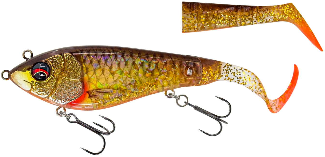 Воблер Savage Gear Deviator Tail 20см 87г SS Dirty Roach Glitter / 1625319 — фото 2