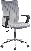 Кресло офисное Halmar Doral (темно-серый) - 