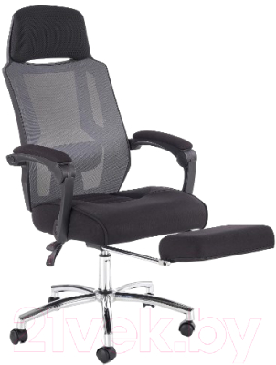 Кресло офисное Halmar Freeman (черный/серый)