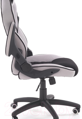 Кресло офисное Halmar Sonic (черный/светло-серый)