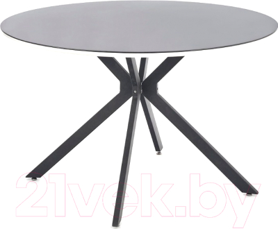 Обеденный стол Halmar Avelar (черный/белый)