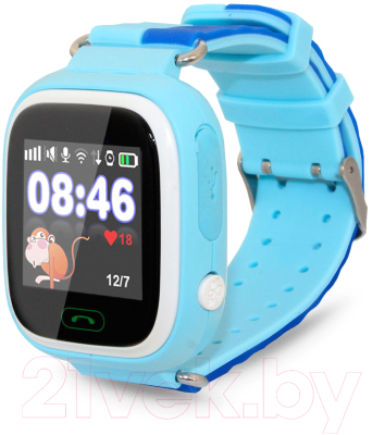 Умные часы детские Ginzzu GZ-505 (голубой)