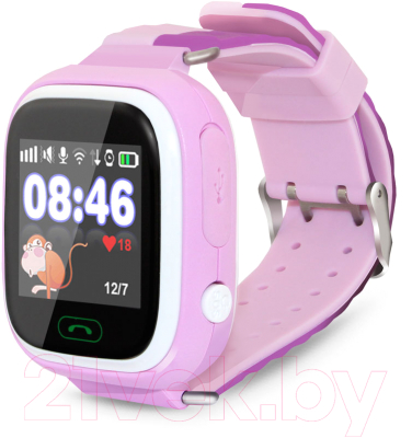 Умные часы детские Ginzzu GZ-505 (розовый)