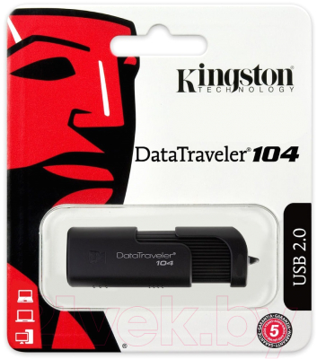 Usb flash накопитель Kingston DataTraveler 104 64GB (DT104/64GB)