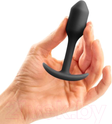 Пробка интимная B-Vibe Snug Plug 1 / 67795 (черный)