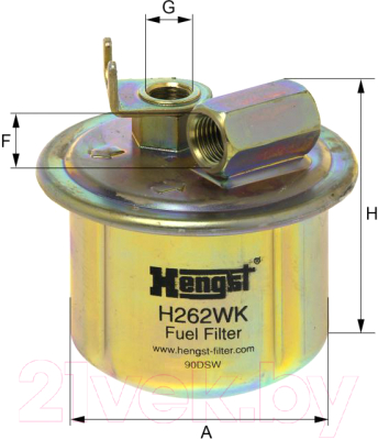 Топливный фильтр Hengst H262WK