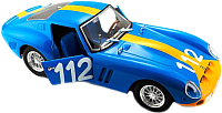 Масштабная модель автомобиля Bburago Феррари 250 GTO / 18-26305 (синий) - 