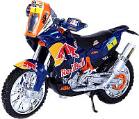 Масштабная модель мотоцикла Bburago KТМ 450 Red Bull Dakar 1 / 18-51071 (синий) - 