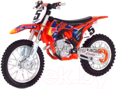 

Масштабная модель мотоцикла Bburago, KТМ 450 SX-F Red Bull Ryan Dungey 5 / 18-51072