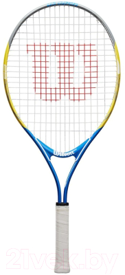 Теннисная ракетка Wilson US OPEN 25" Junior 9-10 лет / WRT20330U (желтый/синий)
