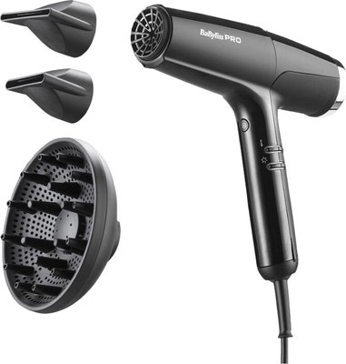 

Профессиональный фен, Pro Falco Black And Silver BAB8550BE