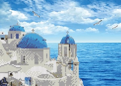 

Набор алмазной вышивки, 5D Греция / 80890А
