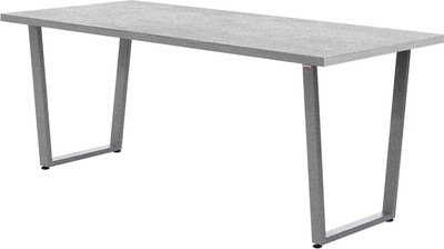Обеденный стол Millwood Лофт Уэльс Л 160x80х75 (бетон/графит) - 