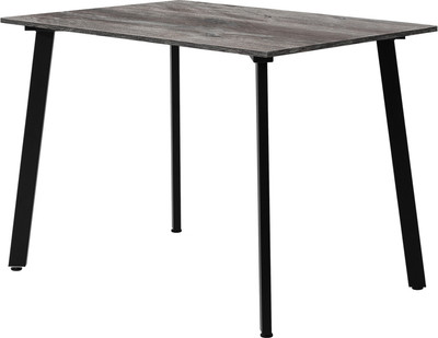 Обеденный стол Millwood Шанхай Л18 100x70х75 (сосна пасадена/металл черный) -