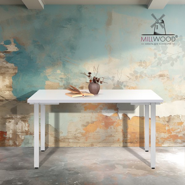 Купить Обеденный стол Millwood Лофт Прага Л 130x80x75 в Слуцке